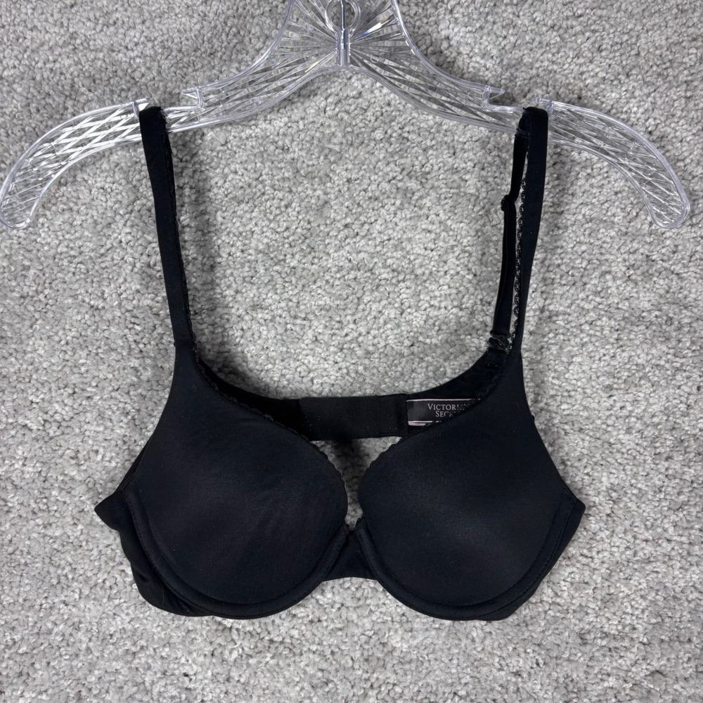 Victorias Secret Body by Victoria Perfect Shape Underwire‎ Bra Black 32B